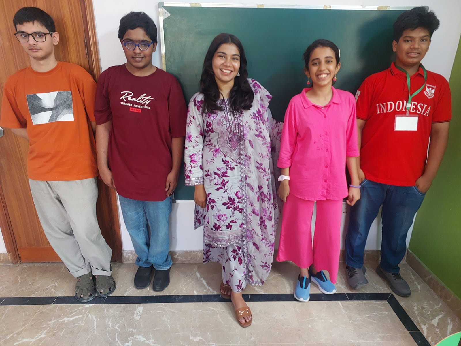Students and staff together at Majoris Inclusive Centre